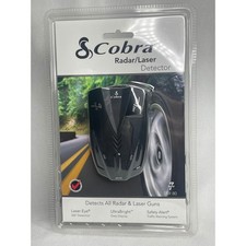 Cobra SSR 80 Radar Laser Detector 9 Band New Sealed Box Mute Mode 360 Detection