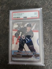 2016-17 Upper Deck Series 1 Young Guns PSA 9 Kyle Connor YG RC Card# 212