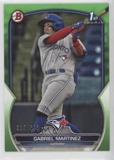 2023 Bowman Prospects Neon Green 313/399 Gabriel Martinez #BP-45 16yn