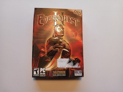 EverQuest II PC DVD-ROM Big Box Factory Sealed Windows 98/XP SOE 2004