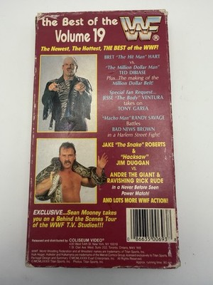 Best of The WWF Volume 20 freeDVD Backup VHS Coliseum Video WWE