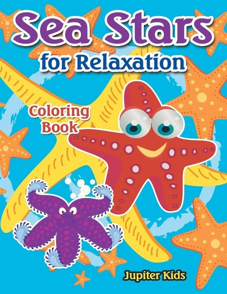 Jupiter Kids | Sea Stars For Relaxation Coloring Book | Taschenbuch | Englisch-image