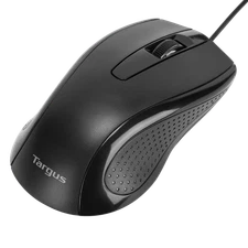 Targus 3-Button USB Full-Size Optical Mouse - AMU81USZ