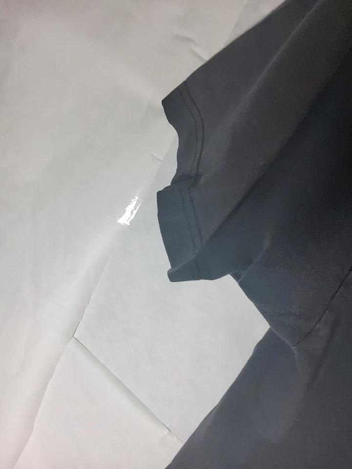 Camiseta Gráfica Vintage Años 90 KREW Monopatines Logo Talla Grande Negra Camiseta Skate Foto 4 de 4