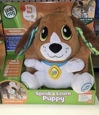 LeapFrog Speak & Learn Puppy Interactive Electronic Learning Toy 12+ Months