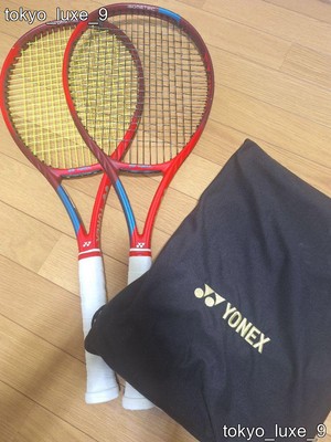 YONEX VCORE 98 G2　② Yonex 2023 VCORE 98 Tennis Racquet Racket Red 98sq 305g G2 16x19