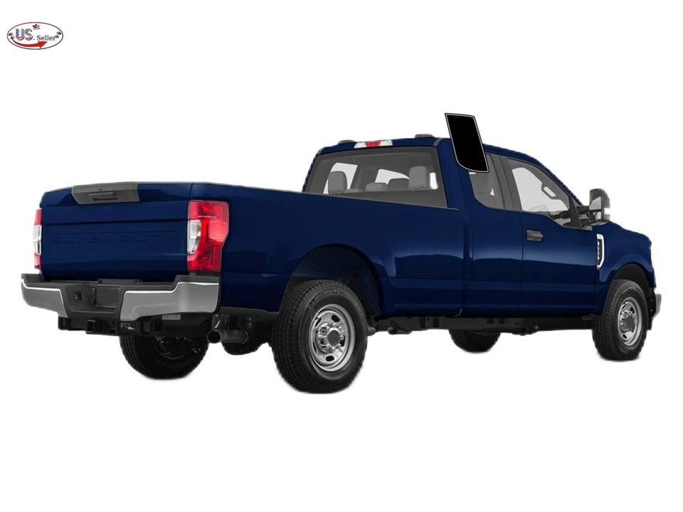 Kit de película de tinte de ventana de 2 capas precortada para Ford F250/F350/F450 Super Cab 2017-2025 Foto 3 de 4