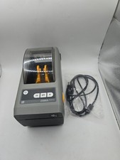 Zebra ZD410 Direct Thermal Barcode Label Receipt Printer USB Bluetooth No Adapte
