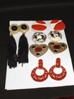 Vintage Fashion Earrings Retro 5 Pair — photo 5