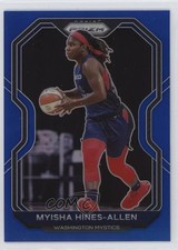 2021 Panini Prizm WNBA Blue Prizm 99/149 Myisha Hines-Allen #40 s5q
