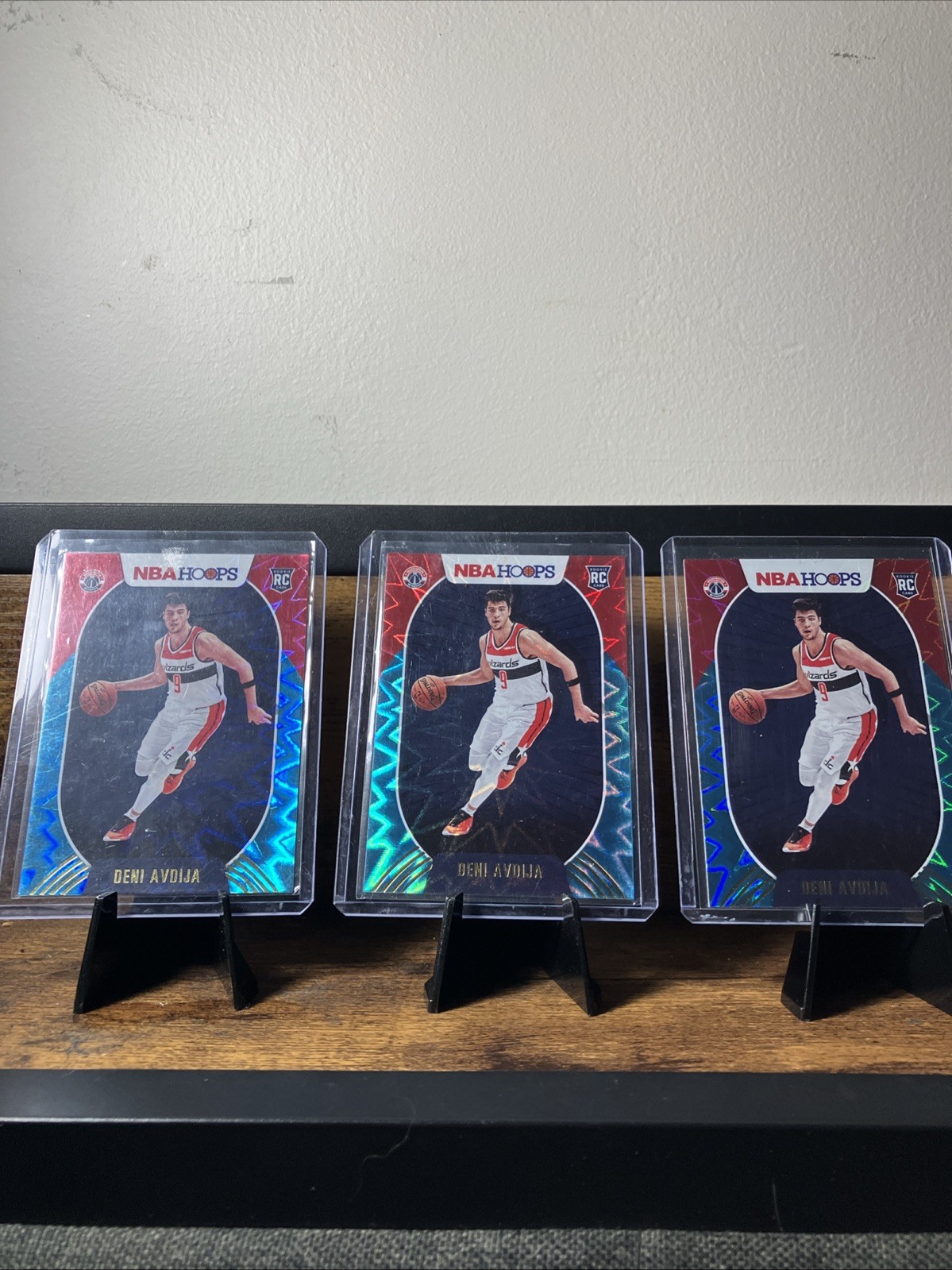 2020-21 Panini NBA Hoops - Deni Avdija #201 Teal Explosion (RC)