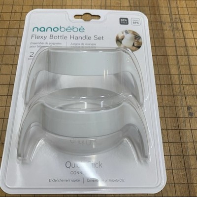 NANOBEBE FLEXY BOTTLE HANDLE SET QUICK CLICK CONNECTION