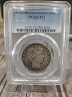 1912-D Barber Silver Half Dollar 50c Coin PCGS F12 Very Fine