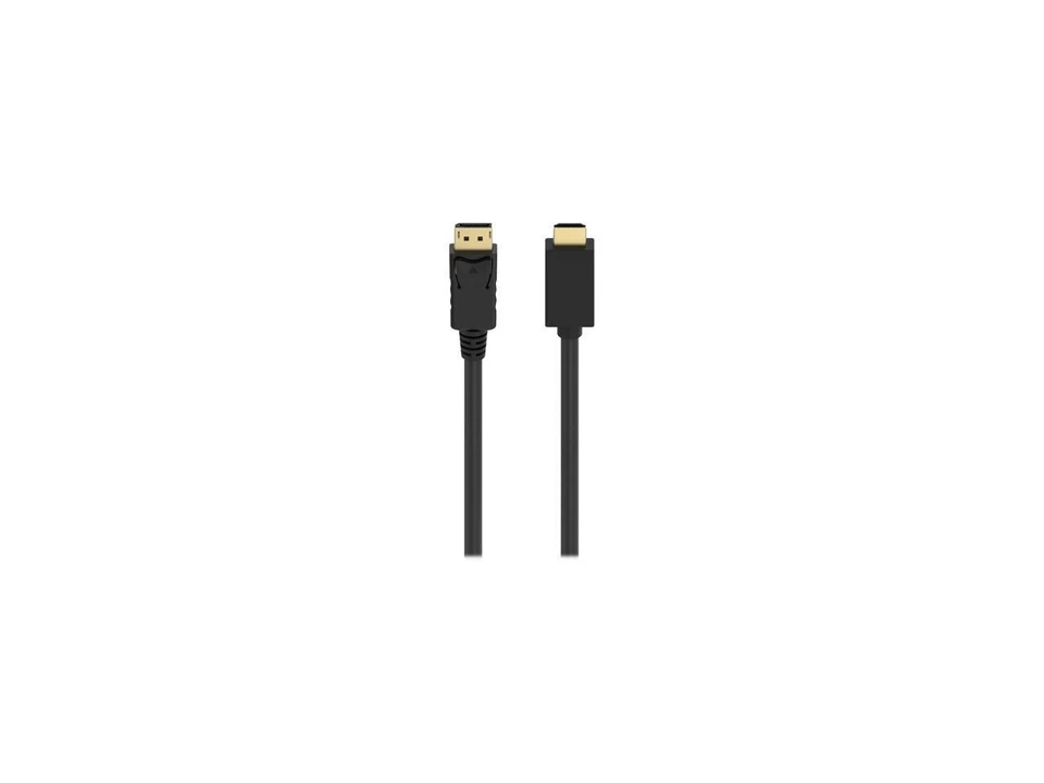 Belkin F2CD001B03-E 3 ft. Black DisplayPort to HDMI® Cable Male to Male - Image 3 of 4