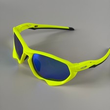 Oakley Plazma Neon Yellow Sunglasses Prizm Polarized 9019 New With Case