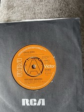 DAVID BOWIE BOYS KEEP SWINGING UK RCA DEMO BOW 2 VERY RARE