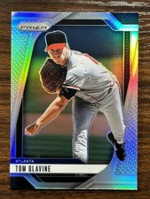 2025 Panini Prizm Baseball Tom Glavine Atlanta Braves Base Silver Prizm #137