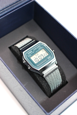 CASIO CLASSIC Series A158WEM-3JF Digital Unisex Green Dial