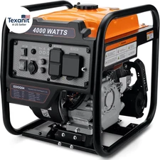 Power Equipment 4000 Watts Inverter Generator Gas Powered, Portable Open Frame G