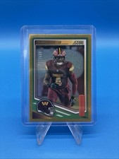 Panini 2025 Score Frankie Luvu Gold /499 Washington Commanders NFL Card Card 108