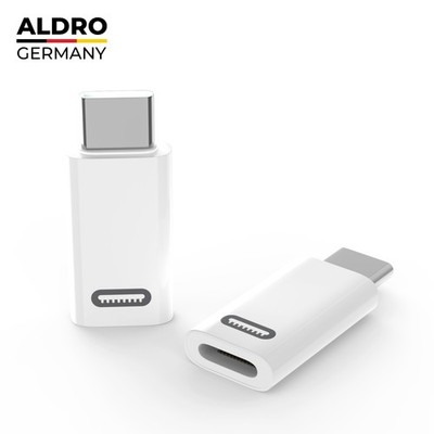 USB C auf iOS iPhone Adapter (2 Stück) iOS auf USB-C Buchse iPhone 15 16 17 iPad