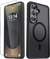 For Samsung Galaxy S26 Case with Military Grade Shockproof, Translucent Cover