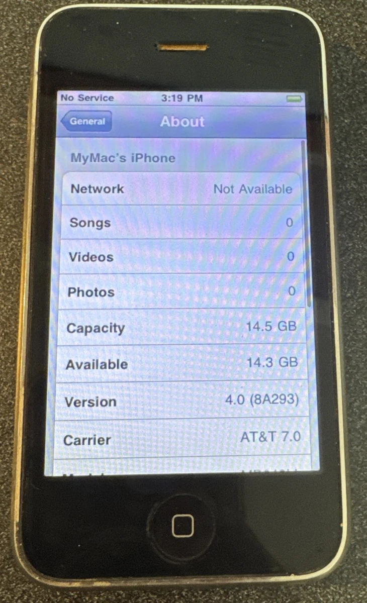 iPhone 3G 16GB 2MP for sale | eBay