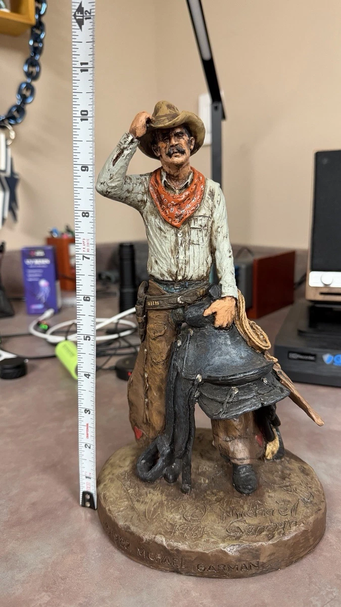 アメリカン レトロ カウボーイ マイケルガーマン アンティークドール カウボーイ Michael Garman Ceramic & Porcelain Art Sculptures for sale | eBay