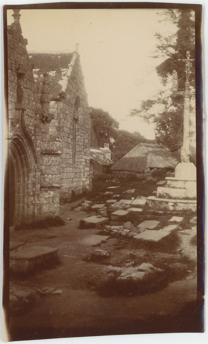 Cast (Finistère). Brittany. Silver print circa 1904-1905.