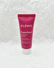 Elemis Superfood MIDNIGHT FACIAL Nourishing Sleeping Cream .5oz/15ml Travel Sz