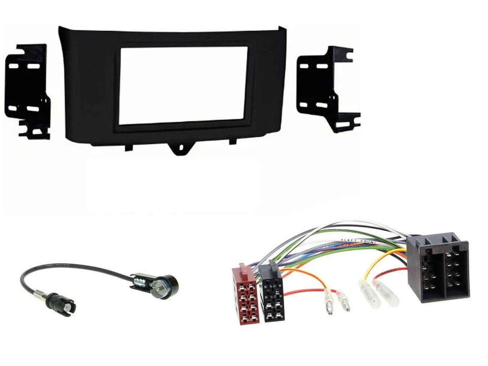 JVC MP3 USB 2DIN DAB Bluetooth CD Autoradio für Smart ForTwo 10-15 ISO Profivers - Bild 3 von 4