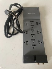 Belkin BE112230-08 Prof Series 3780 J AC Outlets 8ft Cord SurgeMaster - DK Gray