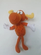 Vintage 1999 Stuffins Bullwinkle Plush, 9"