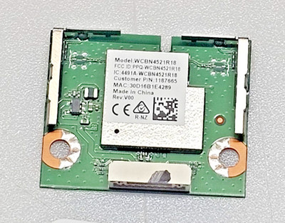 Sharp 55''TV Model LC-55Q7000U WiFi Module Model WCBN452R18 PN:1187665