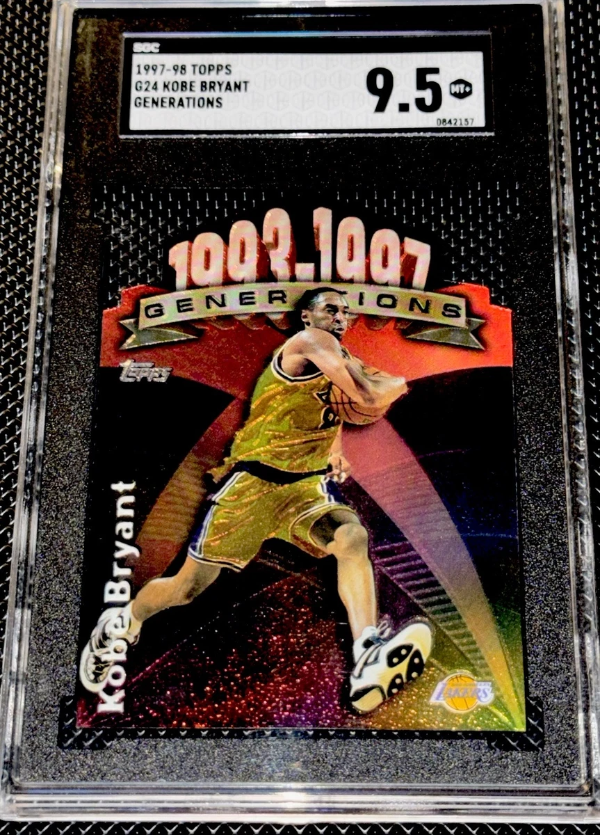 Topps Kobe Bryant Basketball 1997-98 Season Sports Trading Cards