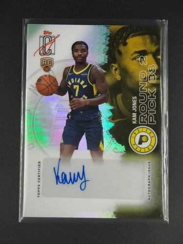 2025 Topps Signature Kam Jones Base (RAW)