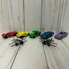 Vintage Tootsie Toys Die cast Cars and Planes Lot Good Paint 2 Inch