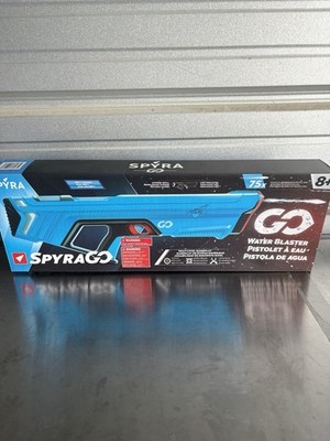SPYRA GO Electric Water Blaster Squirt Gun Pool BLUE (For Parts/Not Working)