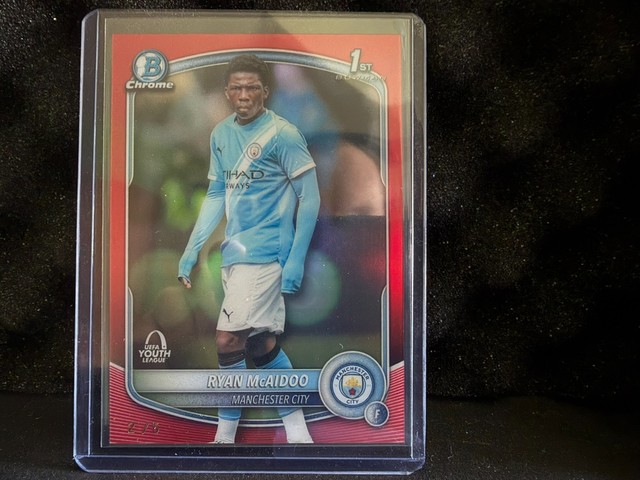 Ryan McAidoo 1st Bowman /5 UCC Chrome