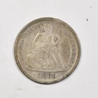 1869-S SEATED LIBERTY DIME ~ BOLD FULL "LIBERTY" VF VERY FINE!