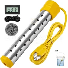 2000W 110V Immersion Water Heater,Submersible Portable Electric Heaters