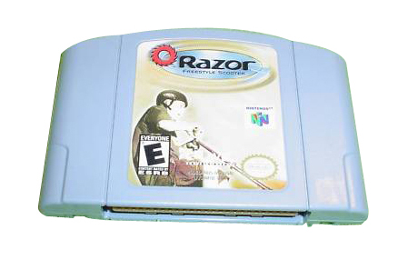 Razor Freestyle Scooter Blockbuster Exclusive (Nintendo 64, 2001)