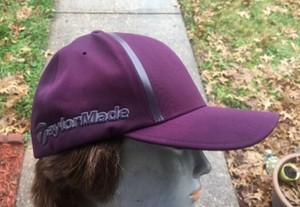 Adidas Taylor Made Fitted Golf Hat Cap Size S M Purple Taylormade Ebay
