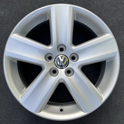 1x Original VW Polo 9N 6Q0601025S Varano Alufelge Felge 6,5x16 H2 ET43 VW17 Rim