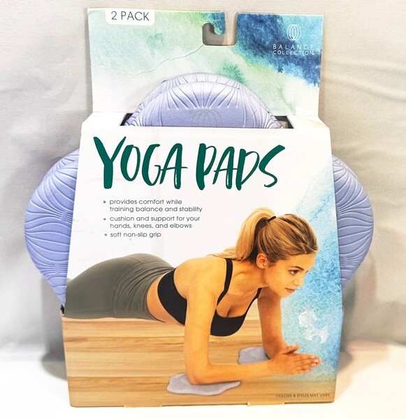 NEW Balance Yoga Pads 2 Pack for Home Gym Fitness Travel Free Shipping-image