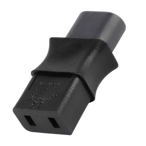 Adattatore CA IEC 320 C8 Maschio A IEC 320 C9 Femmina 6A / 250V