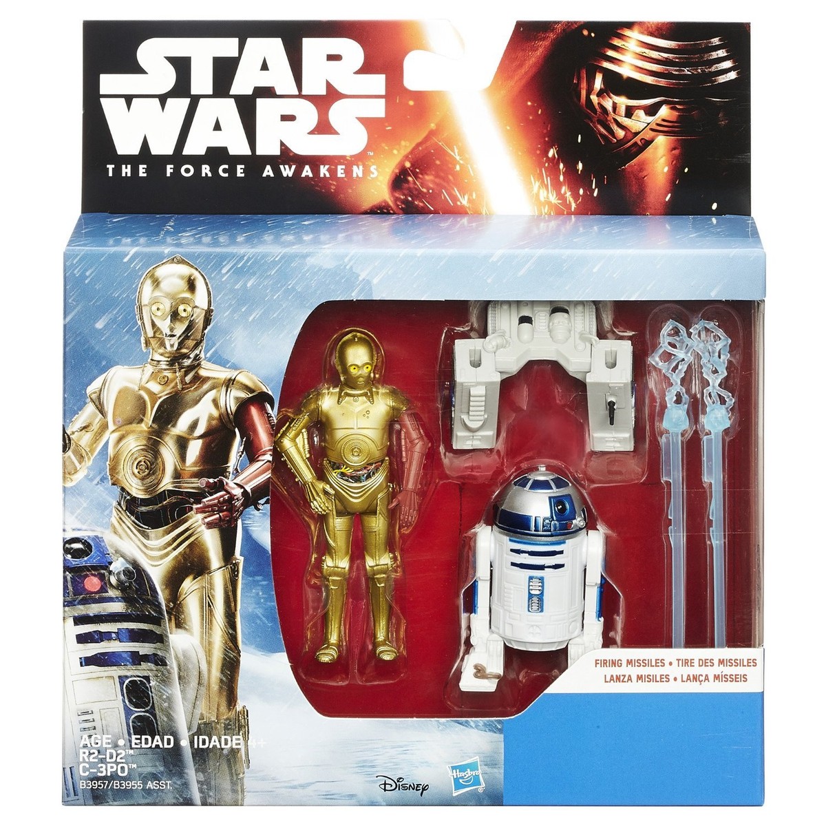 STAR WARS THE FORCE AWAKENS 3.75-INCH FIGURE 2-PACK SNOW MISSION