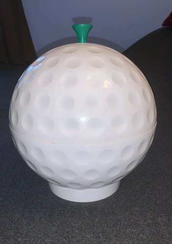 Vintage Oversized Golf Ball Ice Bucket 