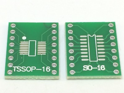 5x Breakout Board für SO16/SOP16  | Adapter Platine,SOIC,SOT,DIL,SMD,TSSOP,MSOP