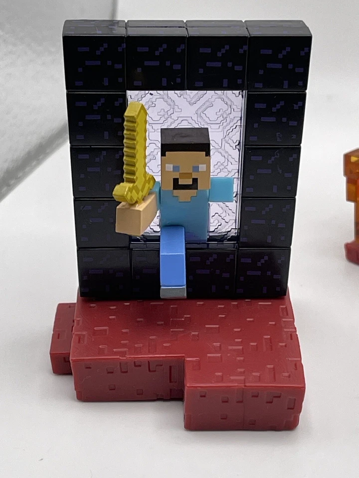 Minifigura Minecraft Minifigura Artesanal Lote de 3  Foto 2 de 4